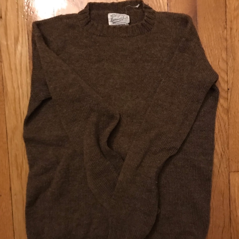 Vintage Laurence J Smith Shetland Wool sweater